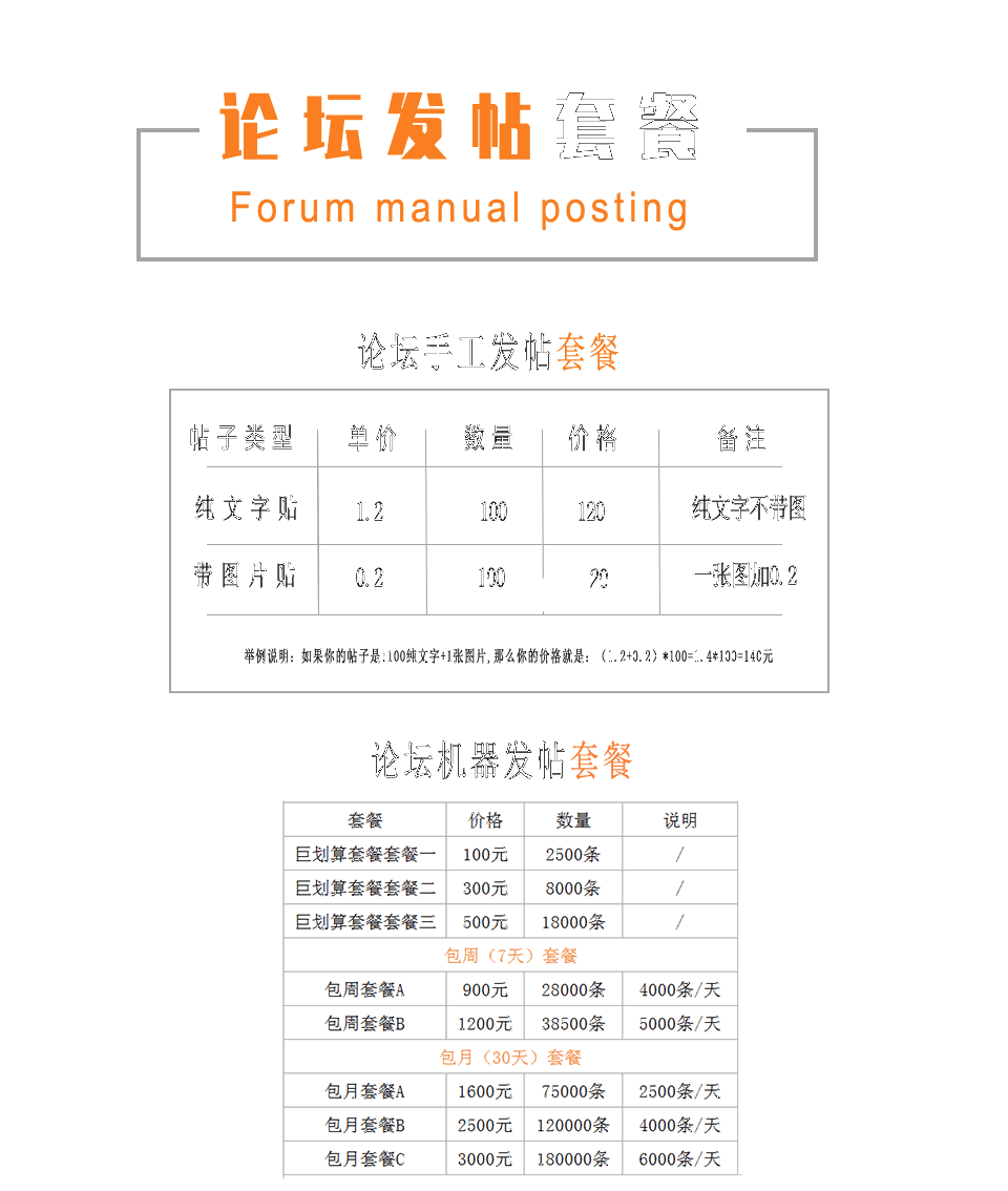 论坛推广：手工发帖|中小论坛发帖推广(图2)