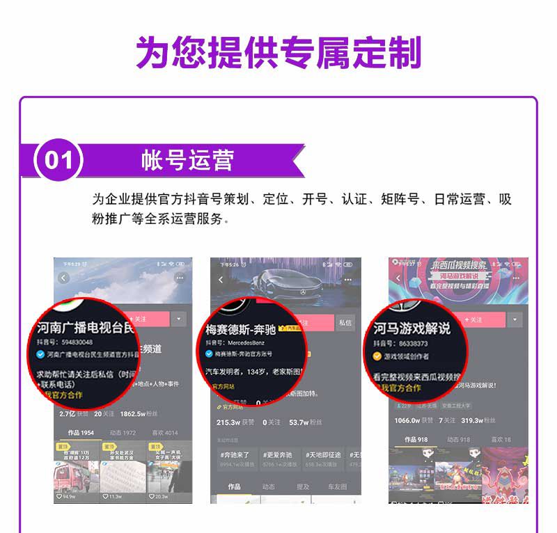 短视频代运营托管视频制作推广账号创建(图3)